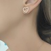 Topos corazón oro 18k