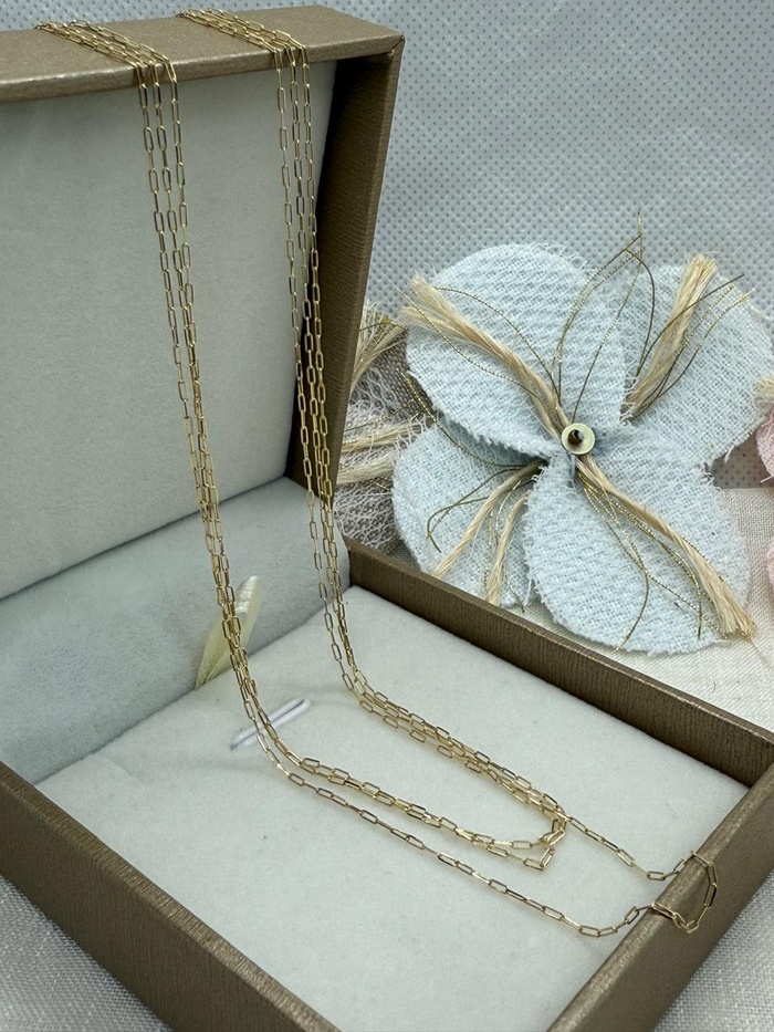 CADENA MINI HERMES 40CM Y 45CM S,O